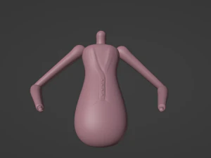 AquaTeen Jiggle Billy 3D Print Model