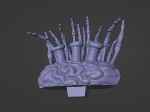 AquaTeen Frylock Anatomy 3D Print Model