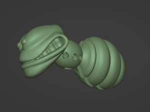 Buzz from Donkey Kong Country 3 3D 프린트 모델