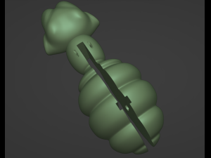 Buzz from Donkey Kong Country 3 3D 프린트 모델