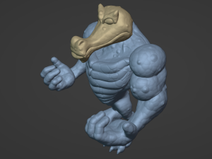 DKC3 Krumple Modèles 3D en vedette