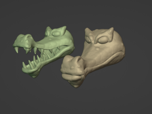 DKC3 Krumple Modèles 3D en vedette