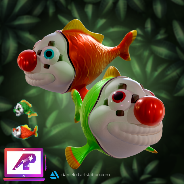 DKC3 Koco Modello di stampa 3D .c4d .max .obj .3ds .fbx .stl .blend 
