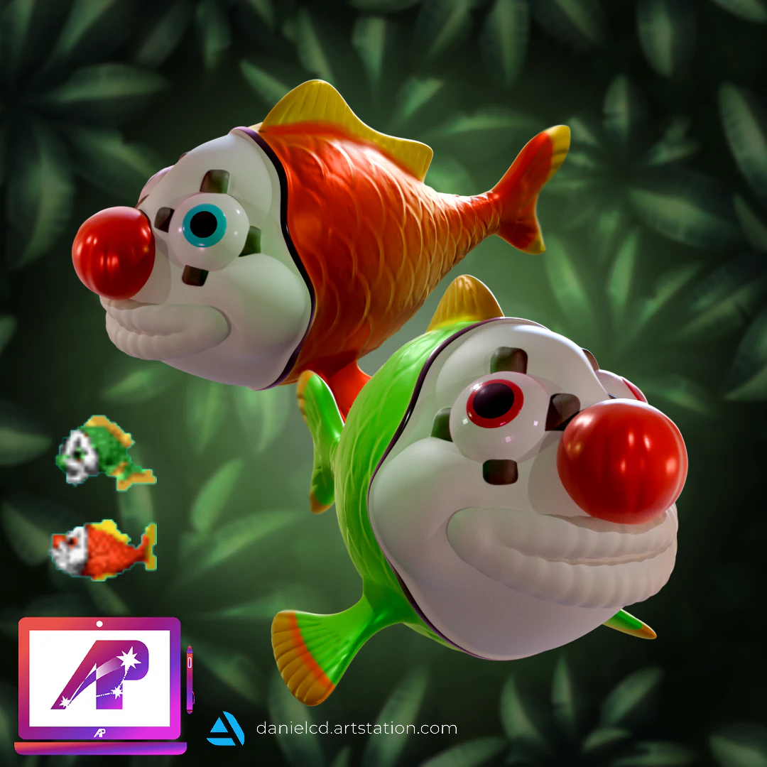 DKC3 Koco 3D Print Model .c4d .max .obj .3ds .fbx .stl .blend 