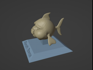 DKC3 Gleamin Bream 3D Print Model