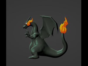 Charizard Pokemon 3D Принт Модель