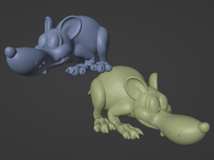 DKC2 Neek 3D Print Model