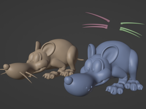 DKC2 Neek 3D Print Model