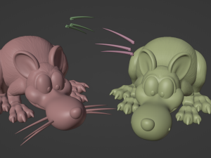 DKC2 Neek 3D Print Model