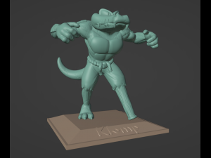 DKC2 Klomp and Kaboing Modèles 3D en vedette