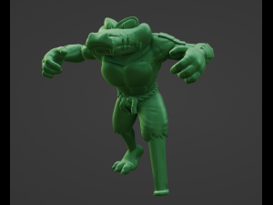 DKC2 Klomp and Kaboing Modèles 3D en vedette