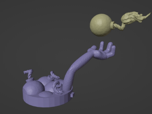 DKC3 Knocka Klasp and Kuchuka Modelo de Impressão 3D