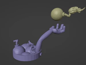 DKC3 Knocka Klasp e Kuchuka Modelo de Impressão 3D