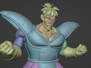 DBZ Recoome from Ginyu Force Modello di stampa 3D