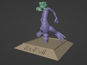DKC3 Re-Koil Modèles 3D en vedette