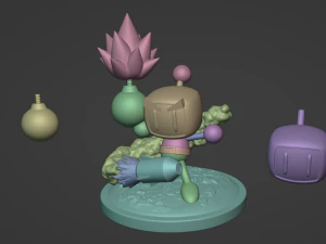 Bomberman World 3D Print Model
