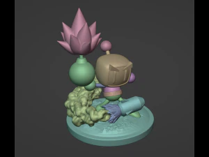 Bomberman World 3D Print Model