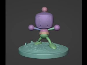 Bomberman World 3D Print Model