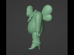 Booger Fairy Aquateen 3D-Druckmodell