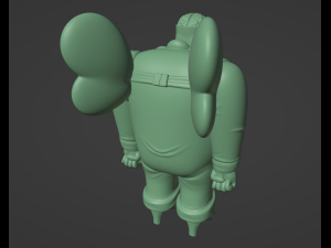 Booger Fairy Aquateen 3D-Druckmodell