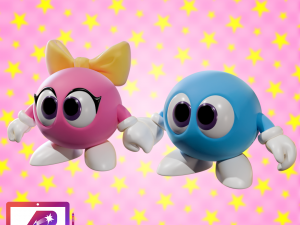 7 in 1 Lala and Lolo 3D Print Model