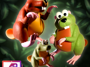 Gnawty and bosses 3D 프린트 모델