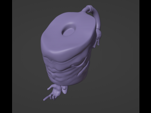 AquaTeen Major Shake 3D Принт Модель