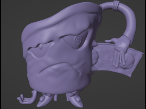 AquaTeen Major Shake 3D Принт Модель
