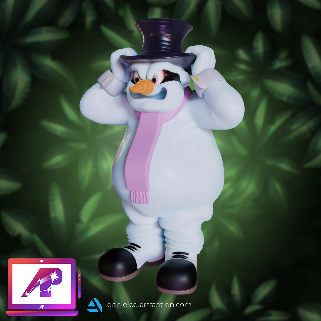 Bleak DKC3 3D Print Model .c4d .max .obj .3ds .fbx .stl .blend