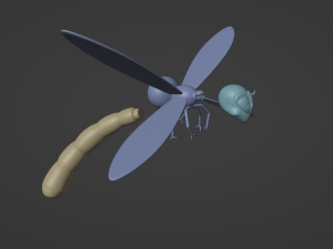DKC2 Klinger Flitters and KrocoHeads Model Cetak 3D