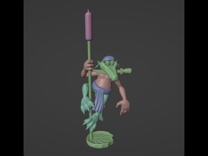 DKC2 Klinger Flitters and KrocoHeads Model Cetak 3D