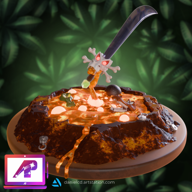 DKC2 Kleever 3Dプリントモデル .c4d .max .obj .3ds .fbx .stl .blend