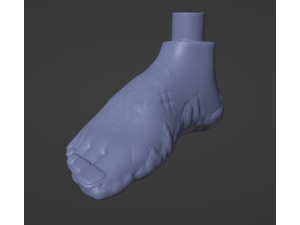 AquaTeen Dirtfoot and Wongburguer 3D Baskı Modeli