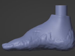 AquaTeen Dirtfoot and Wongburguer 3D Baskı Modeli