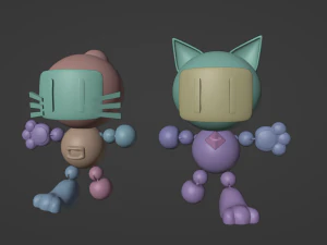 Bomberman 64 Custom Collection 1 3D Print Model