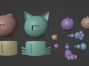 Bomberman 64 Custom Collection 1 3D Print Model