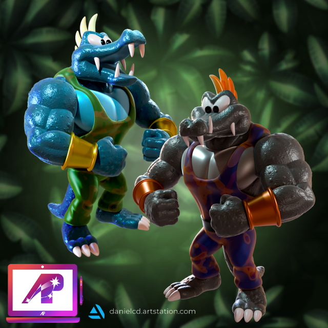 DKC Krusha Modello di stampa 3D .c4d .max .obj .3ds .fbx .stl .blend 