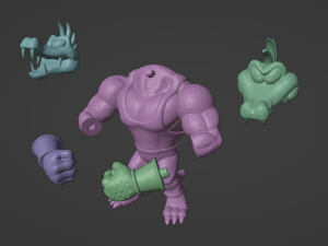 DKC Krusha Modello di stampa 3D