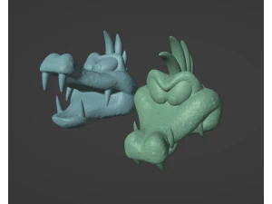 डीकेसी क्रशा 3D प्रिंट मॉडल