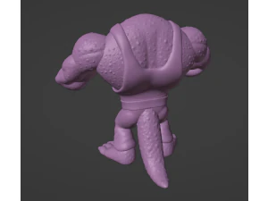 डीकेसी क्रशा 3D प्रिंट मॉडल