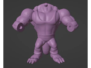 डीकेसी क्रशा 3D प्रिंट मॉडल