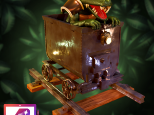 DKC Krash 3D 프린트 모델