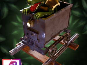 DKC Krash 3D-printmodel