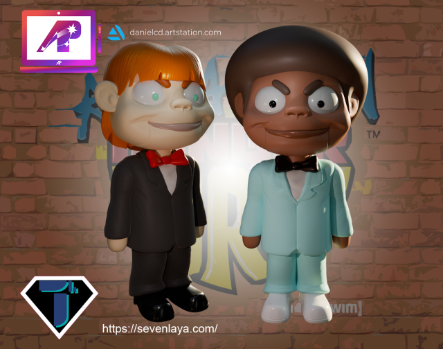 ATHF Kill Dummy Modèles 3D en vedette .c4d .max .obj .3ds .fbx .stl .blend 
