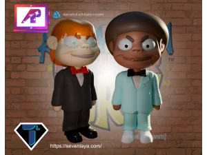 ATHF Kill Dummy 3D Принт Модель