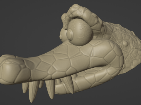 DKC King K Rool Model Cetak 3D