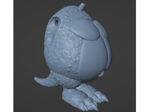 DKC King K Rool Model Cetak 3D