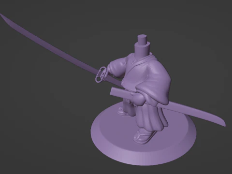 Bleach Rukia 3D Print Model