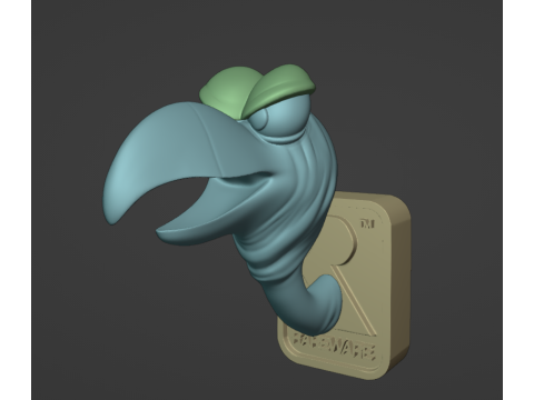 DKC Master Necky Modelo de impresión 3D