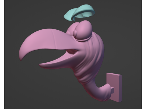 DKC Master Necky Modelo de impresión 3D